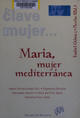 Cover for María, mujer mediterránea
