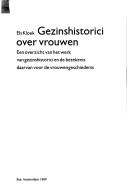 Cover for Gezinshistorici over vrouwen