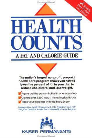 Cover for Health counts
