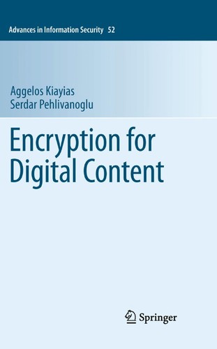 Cover for Encryption for Digital Content