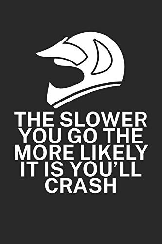 Cover for The slower you go the more likely it is youll
