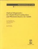 Cover for Optical diagnostics for fluids/heat/combustion and photomechanics for solids