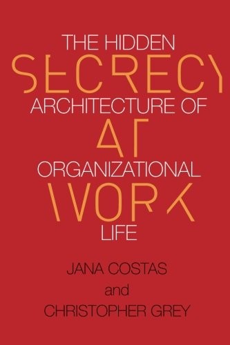 Cover for Secrecy at Work