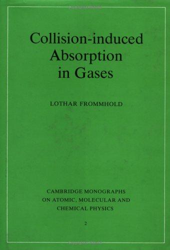 Cover for Collision-induced absorption in gases
