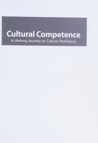 Cover for Cultural competence