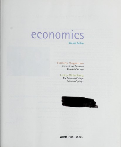 Cover for Economics - Timothy D. Tregarthen - Hardcover