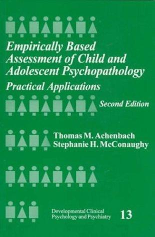Cover for Empirically Based Assessment of Child and Adolescent Psychopathology