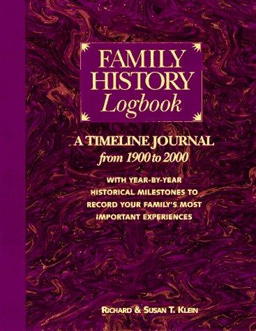 Cover for Family History Logbook