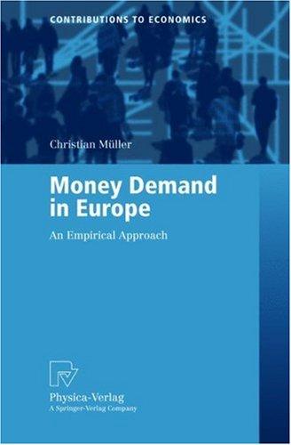 Cover for Money Demand in Europe