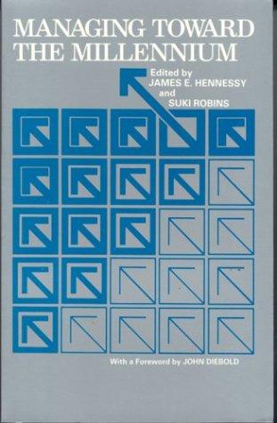 Cover for Managing toward the millennium