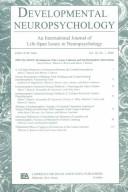 Cover for Development of the Corpus Callosum and Interhemispheric Interactions