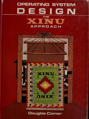 Cover for Operating system design, the Xinu approach