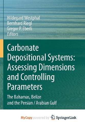 Cover for Carbonate Depositional Systems : Assessing Dimensions and Controlling Parameters