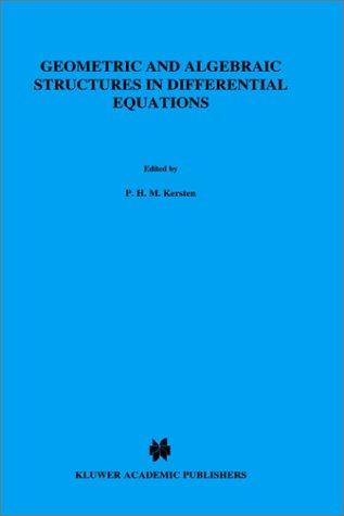 Cover for Geometric and algebraic structures in differential equations