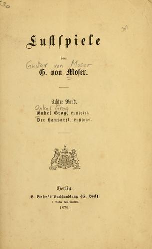 Cover for Onkel Grog