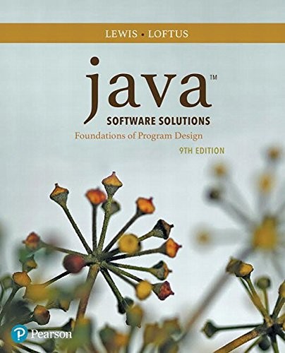 Cover for Java Software Solutions