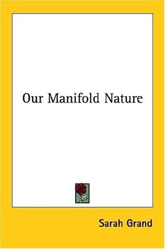 Cover for Our Manifold Nature