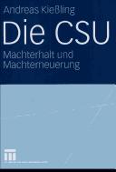 Cover for Die CSU