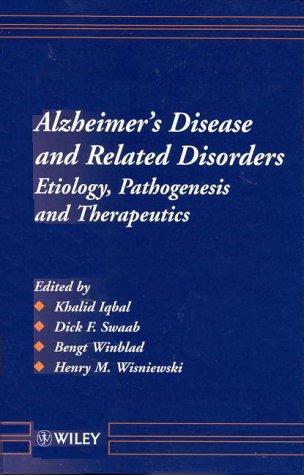 Cover for Alzheimer's disease and related disorders