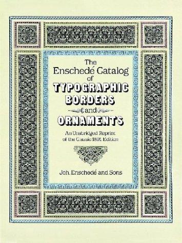 Cover for The Enschedé catalog of typographic borders and ornaments