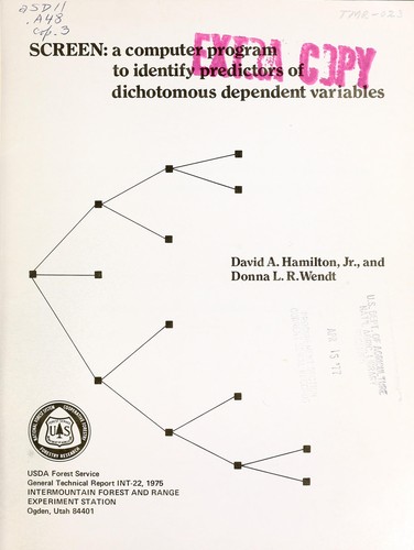 Cover for SCREEN