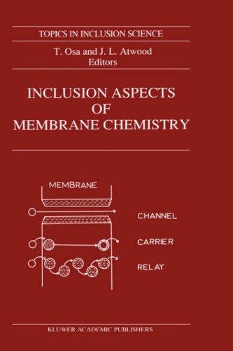 Cover for Inclusion aspects of membrane chemistry