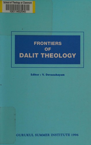 Cover for Frontiers of Dalit theology