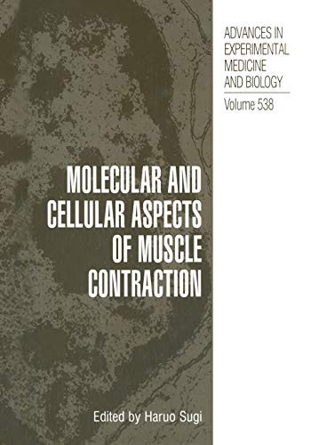 Cover for Molecular and Cellular Aspects of Muscle Contraction