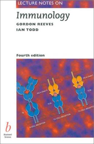 Cover for Lecture Notes on Immunology (Lecture Notes On)