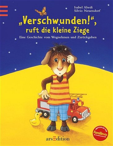 Cover for "Verschwunden!", ruft die kleine Ziege