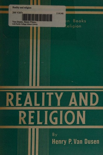 Cover for Reality and religion
