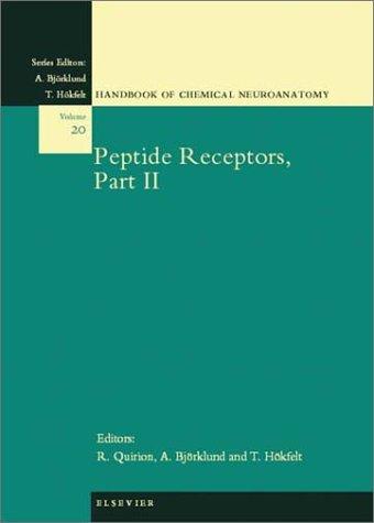 Cover for Peptide Receptors, Part II (Handbook of Chemical Neuroanatomy)