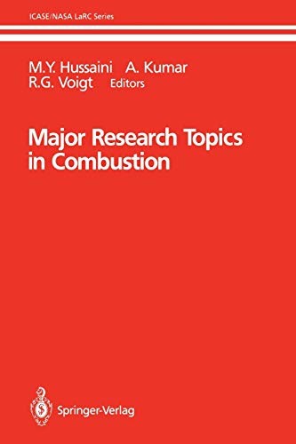 Cover for Major Research Topics in Combustion
