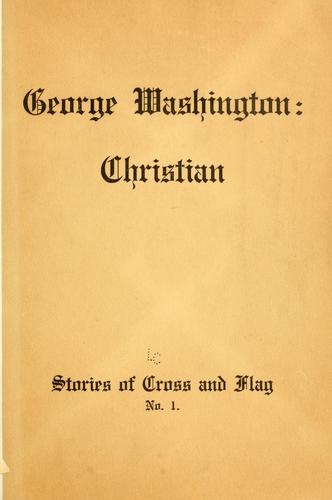 Cover for Washington:--Christian