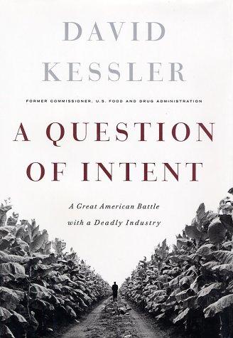 Cover for A question of intent