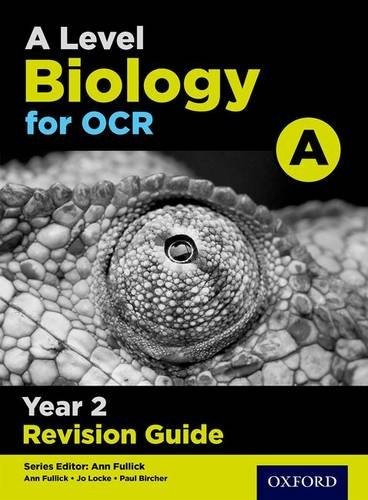 Cover for OCR A Level Biology A Year 2 Revision Guide