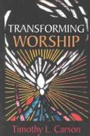 Cover for Transforming Worship