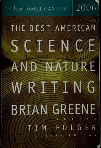 Cover for The best American science and nature writing, 2006