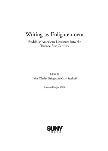 Cover for Writing as enlightenment