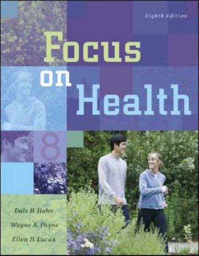 Cover for Focus on Health with Online Learning Center Bind-in Card