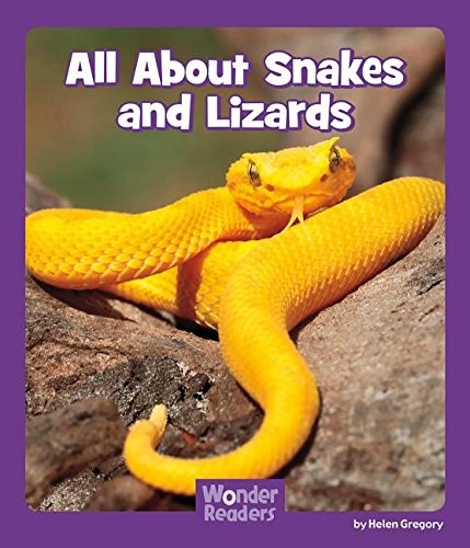 Cover for All about snakes and lizards