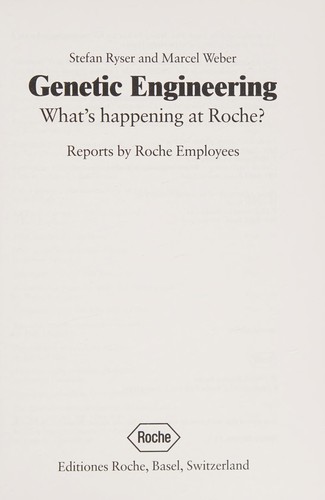 Cover for Genetic engineering