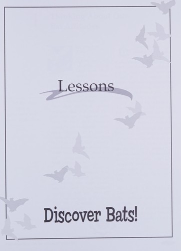 Cover for Discover Bats