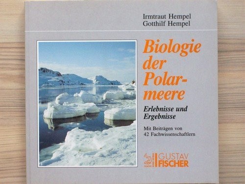 Cover for Biologie der Polarmeere
