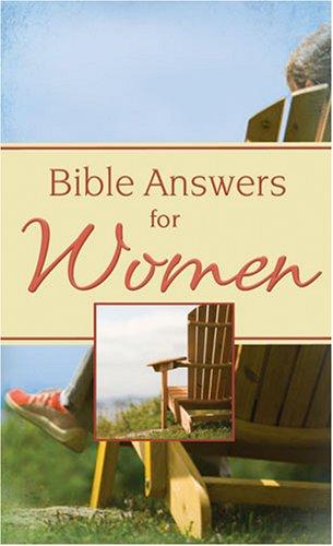 Cover for Bible Answers For Women (Bible Answers)