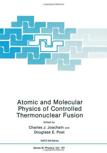 Cover for Atomic and molecular physics of controlled thermonuclear fusion