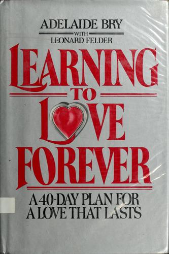 Cover for Learning to Love forever