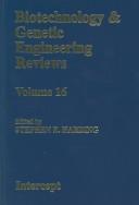 Cover for Biotechnology & genetic engineering reviews.