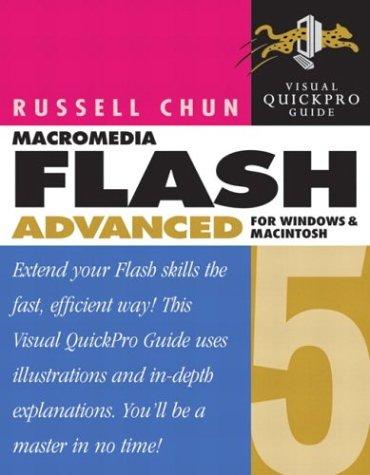 Cover for Flash 5 Advanced for Windows and Macintosh Visual QuickPro Guide (With CD-ROM)