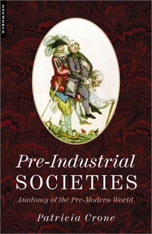 Cover for Pre-Industrial Societies
